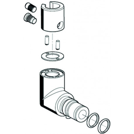 SCHELL Coude de sortie VITUS
