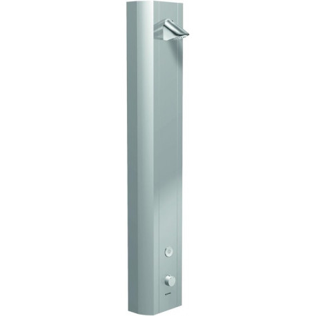 Colonne de douche LINUS DP-C-T pommeau de douche COMFORT, TD-SWS aluminium anodisé SCHELL