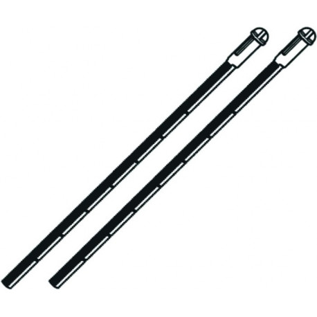 Boulon à levier de réservoir MONTUS pour réservoir 8 cm et 12 cm gris SCHELL