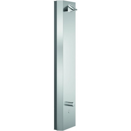 Colonne de douche LINUS Inox CVD-T-TD manuel TD inox brossé SCHELL