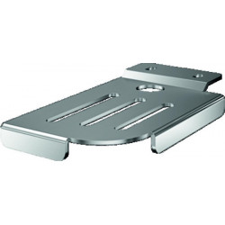 Bac de rangement DP LINUS Inox pour colonne de douche inox brossé SCHELL