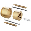 Set rallonge 30 mm pour 33434 chromée