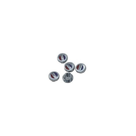 Bouchon de marquage rouge / bleu, PU 5 pièces KLUDI