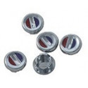 Bouchon de marquage rouge / bleu, PU 5 pièces KLUDI