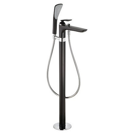 Balance garniture bain chromée/noir