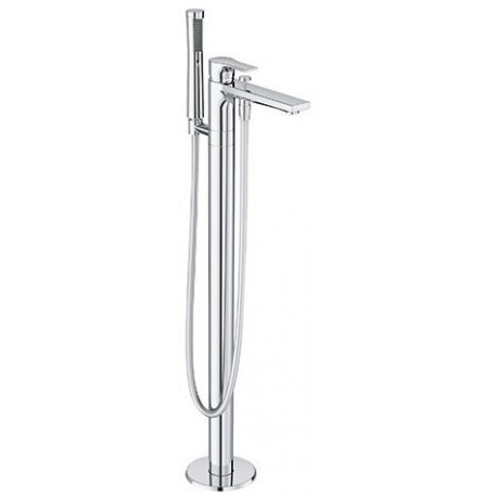 mitigeur bain-douche et douche, chroméé