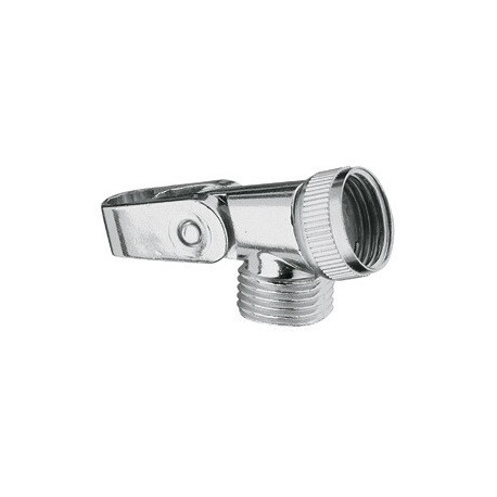 Support douchette 1/2 chrome