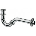 Siphon a tube pour bidet g 1/4 chromée