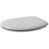 Abattant WC sans fermeture souple étroit beige