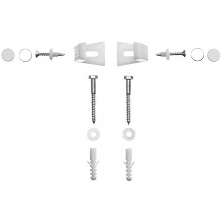 Fixation pour WC sur pied et urinoir Fizz DURAVIT