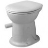 WC sur pied DURAPLUS sec, pour abattant, 350 x 47 blanc DURAVIT
