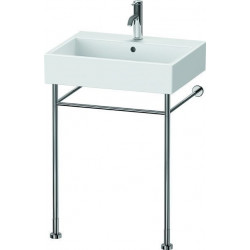 Support métallique VERO réglable en hauteur +50mm pour lavabo 045460 chromé 