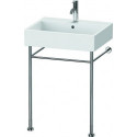 Support métallique VERO réglable en hauteur +50mm pour lavabo 045460 chromé 