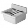 Grille plianteavec fixation chroméée DURAVIT