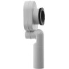 Siphon d'aspiration blanc, sortie verticale à l'intérieur DURAVIT