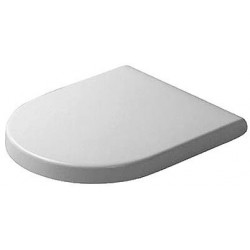 Abattant WC STARCK 3 avec fermeture amortie amovible blanc