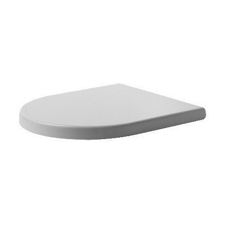 Abattant WC STARCK 3 sans fermeture souple blanc