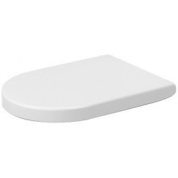 Abattant WC avec fermeture souple allongé amovible