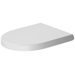 Abattant WC avec fermeture amortie amovible blanc