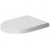 Abattant WC avec fermeture amortie amovible blanc