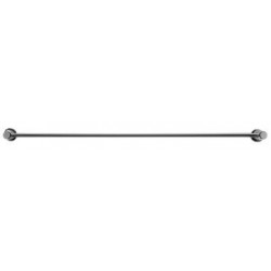 Porte-serviettes de bain Duravit D-CODE 800mm chroméé