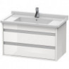 Meuble sous-vasque KETHO 465x800x480mm blanc mat
