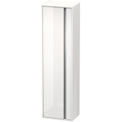 Armoire KETHO 360x500x1800mm ouverture gauche blanc mat