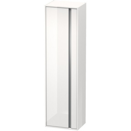 Armoire KETHO 360x500x1800mm ouverture gauche blanc mat