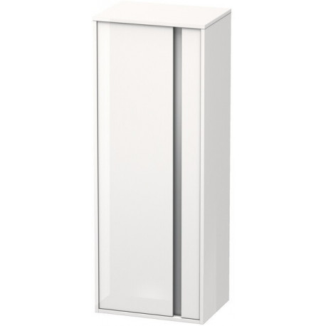 Armoire KETHO 360x500x1320mm ouverture gauche blanc mat