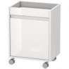 Meuble sur roulettes Duravit KETHO 360x500x670mm ouverture droite blanc mat