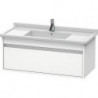 Meuble sous-vasque KETHO 465x1000x410mm blanc mat