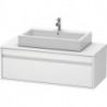 Meuble sous-vasque KETHO 550x1200x426mm blanc mat