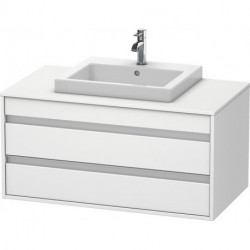 Meuble sous-vasque KETHO 550x1000x496mm blanc mat