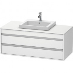Meuble sous-vasque KETHO 550x1200x496mm blanc mat
