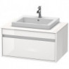 Meuble sous-vasque KETHO 550x800x426mm blanc mat