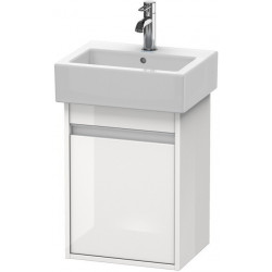 Meuble sous-vasque KETHO 320x400x550mm ouverture gauche blanc mat