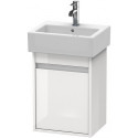 Meuble sous-vasque KETHO 320x400x550mm ouverture gauche blanc mat