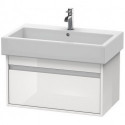 Meuble sous-vasque KETHO 440x750x410mm blanc mat