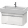 Meuble sous-vasque KETHO 440x750x410mm blanc mat