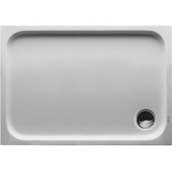 Receveur de douche rectangulaire D-CODEavec antidérapant blanc 1000x700x85mm