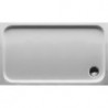 Receveur de douche rectangulaire D-CODEavec antidérapant blanc 1200x700x85mm