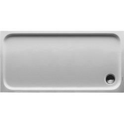 Receveur de douche rectangulaire D-CODEavec antidérapant blanc 1400x700x85mm
