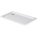 Receveur de douche rectangulaire D-CODE blanc 1300x750x85mm