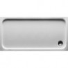 Receveur de douche rectangulaire D-CODEavec antidérapant blanc 1500x750x85mm