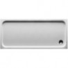 Receveur de douche rectangulaire D-CODEavec antidérapant blanc 1700x750x85mm