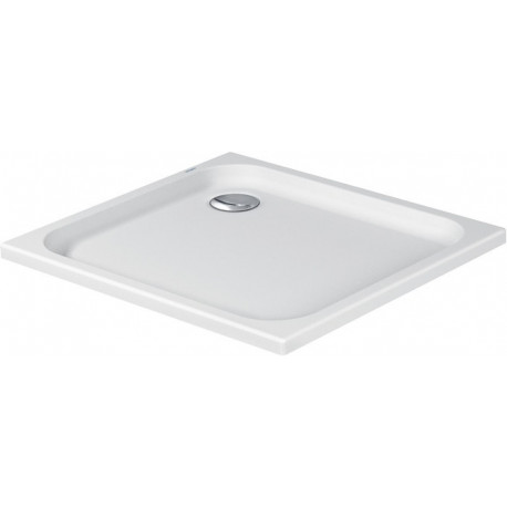 Receveur de douche rectangulaire D-CODE blanc 900x800x85mm