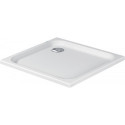 Receveur de douche rectangulaire D-CODE blanc 900x800x85mm