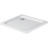 Receveur de douche rectangulaire D-CODE blanc 900x800x85mm