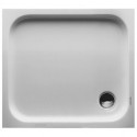 Receveur de douche rectangulaire D-CODEavec antidérapant blanc 900x800x85mm