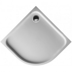 Receveur de douche quart de cercleD-CODE blanc 900x900x85mm